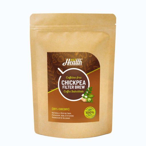 alt health india chicory chickpea filter brew caffeine-free coffee substitute front image