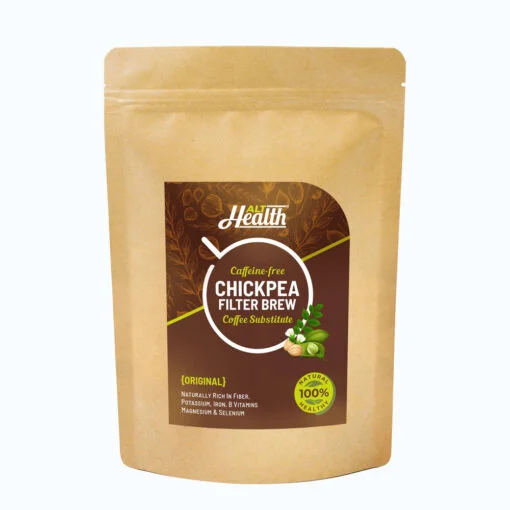 alt health india original chickpea filter brew caffeine-free coffee substitute front image