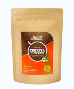alt health india turmeric chickpea filter brew caffeine-free coffee substitute front image